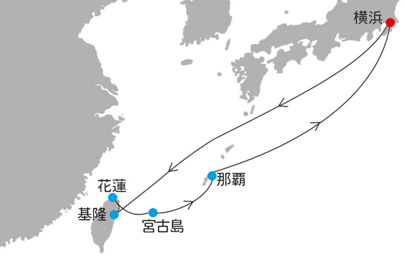 春の沖縄リゾートと台湾クルーズ