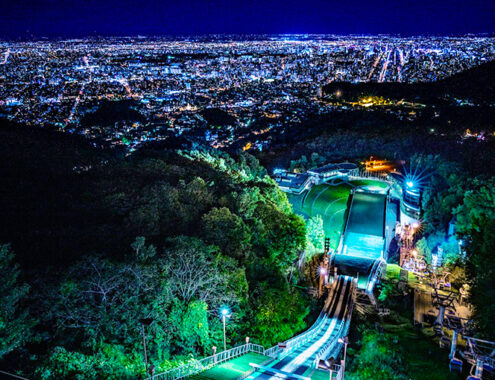 日本新三大夜景を大蔵山から