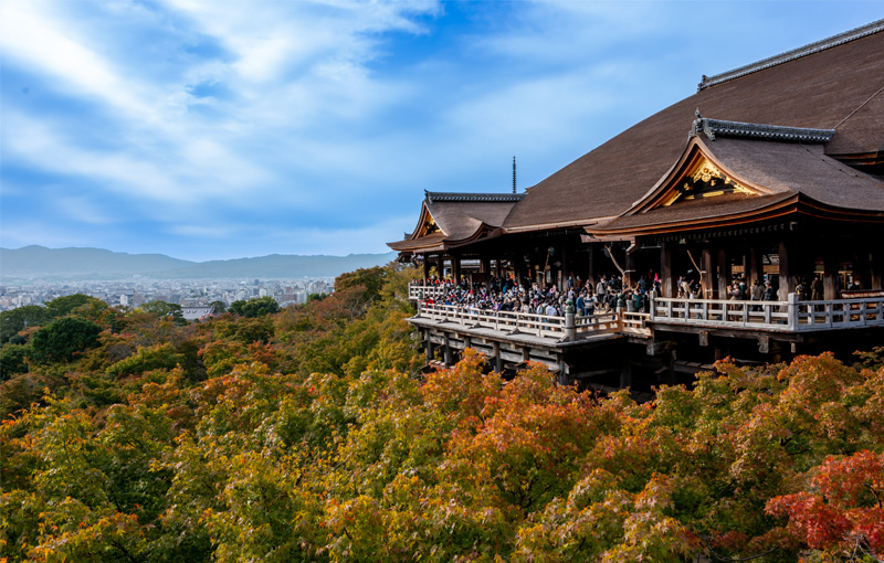 初秋の京都清水寺