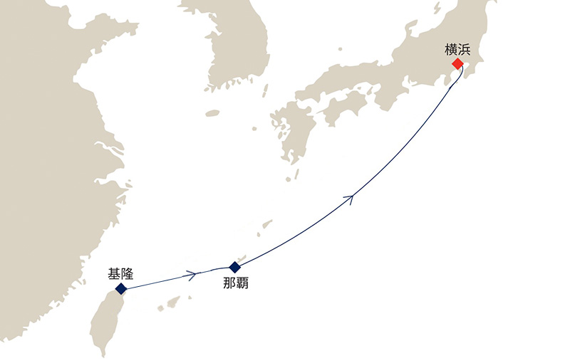 ゴールデンウィーク沖縄リゾートと台湾クルーズ10日間航路