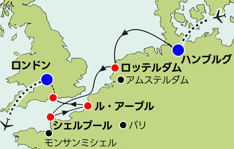 ＭＳＣ欧州横断クルーズ