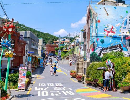 【新千歳空港発着】イースター航空直行便で行く✨️海がきらめく港町✦釜山のやさしい旅【４日間】