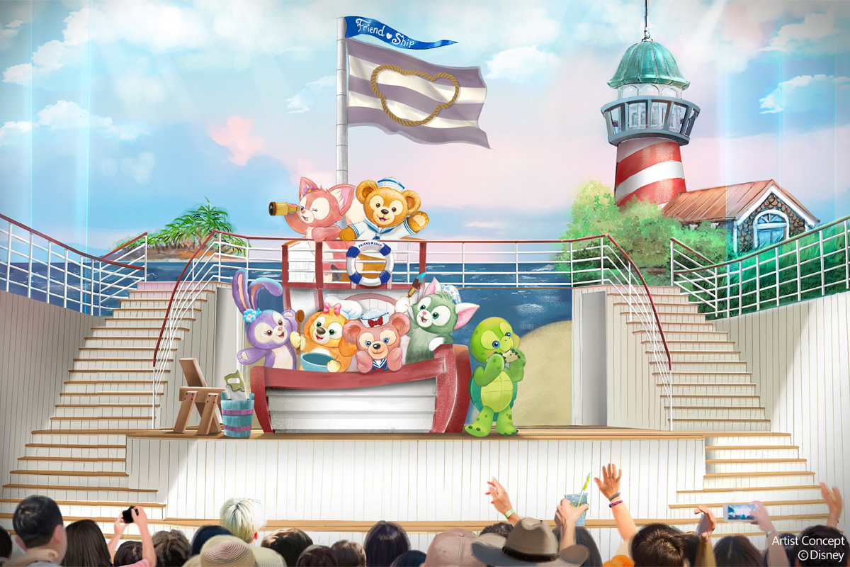 ダッフィーとフレンドシップ