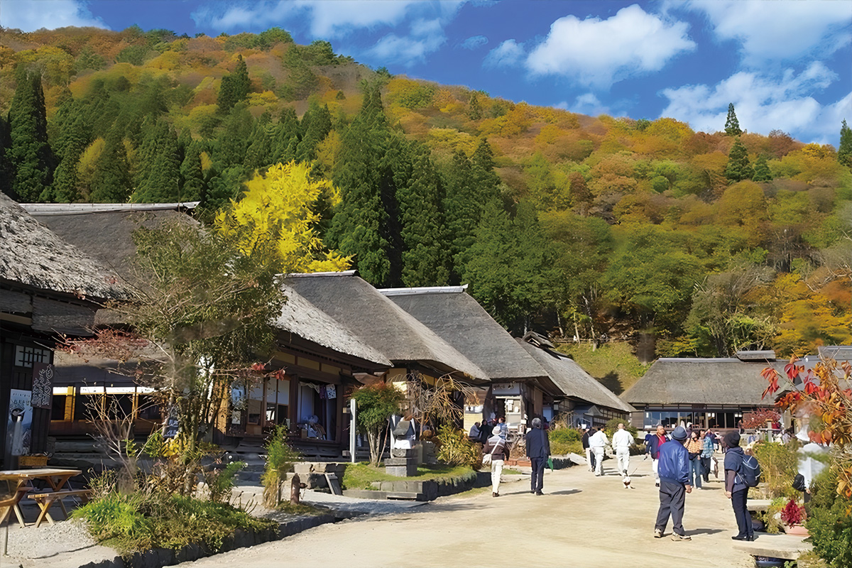 【小樽港発✦苫小牧西港着】新日本海フェリーで行く✨️秋色づき始める会津若松・大内宿・塔のへつり【３日間】